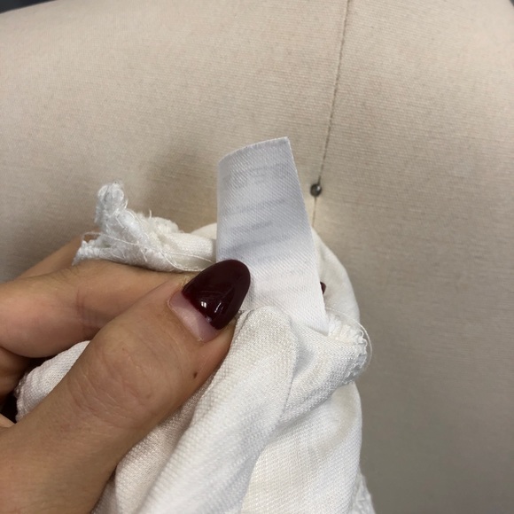 White midi dress size S e99-14 - Picture 7 of 7